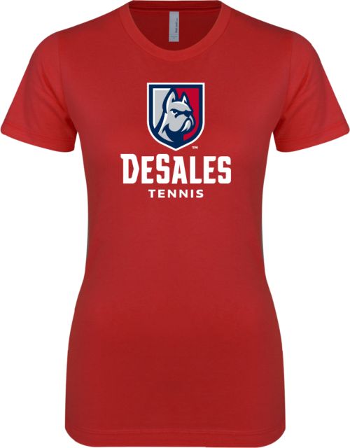 DeSales Next Level Ladies SoftStyle Junior Fitted Tee Tennis - ONLINE ONLY