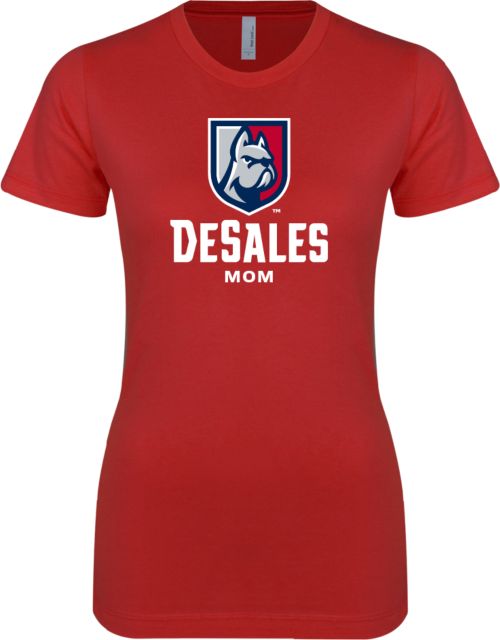 DeSales Next Level Ladies SoftStyle Junior Fitted Tee Mom - ONLINE ONLY