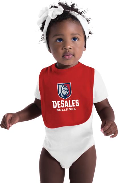 DeSales Baby Bib Primary Logo - ONLINE ONLY