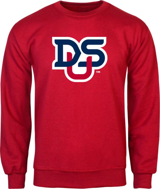 DeSales Fleece Crew DSU Ligature - ONLINE ONLY