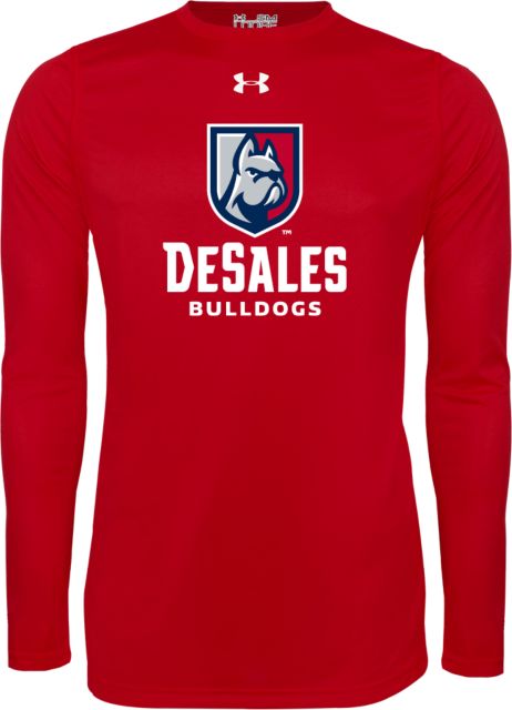 DeSales Under Armour Long Sleeve Tech Tee Primary Logo - ONLINE ONLY