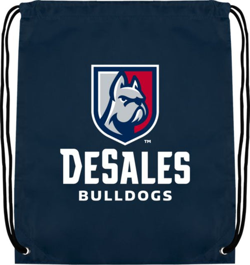 DeSales Drawstring Backpack Primary Logo - ONLINE ONLY