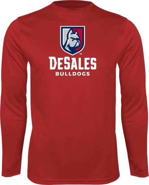 DeSales Performance Longsleeve Shirt Primary Logo - ONLINE ONLY