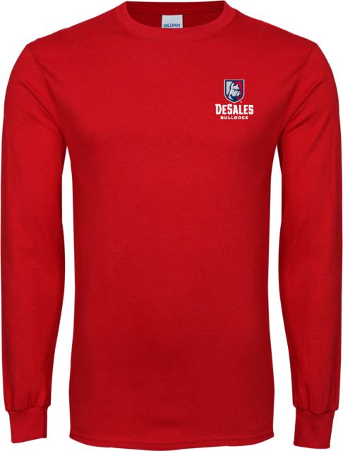DeSales Long Sleeve T Shirt Primary Logo - ONLINE ONLY