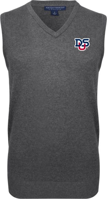 DeSales Fashion Sweater Vest DSU Ligature - ONLINE ONLY
