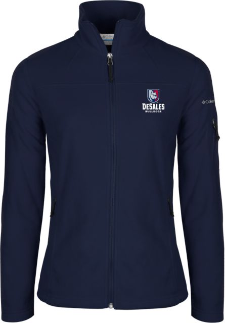 DeSales Columbia Ladies Full Zip Fleece Jacket Primary Logo - ONLINE ONLY