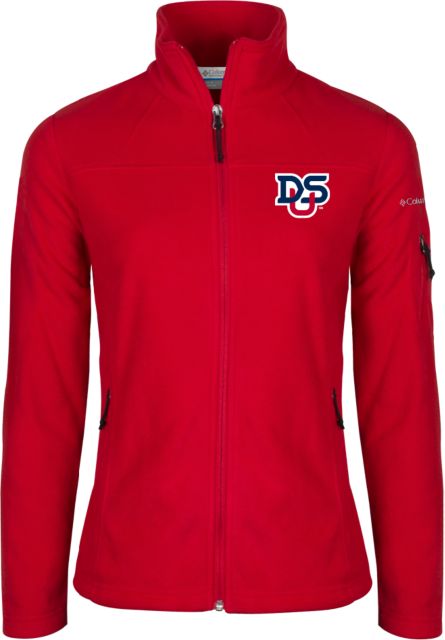 DeSales Columbia Ladies Full Zip Fleece Jacket DSU Ligature - ONLINE ONLY