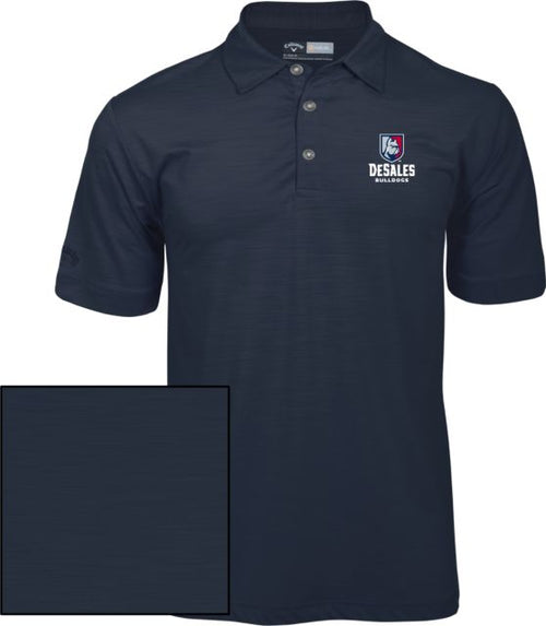 DeSales Callaway Tonal Polo Primary Logo - ONLINE ONLY