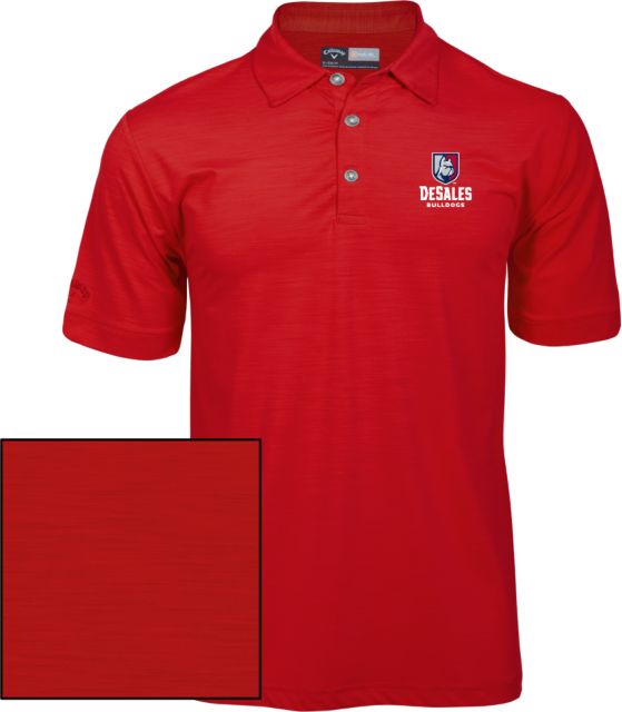 DeSales Callaway Tonal Polo Primary Logo - ONLINE ONLY
