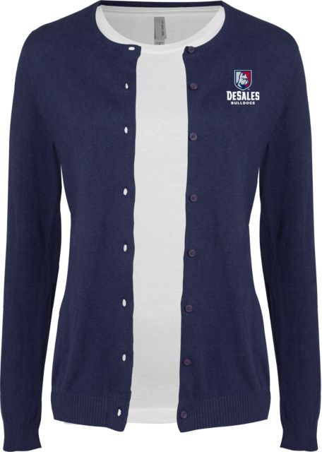DeSales Ladies Cardigan Primary Logo - ONLINE ONLY