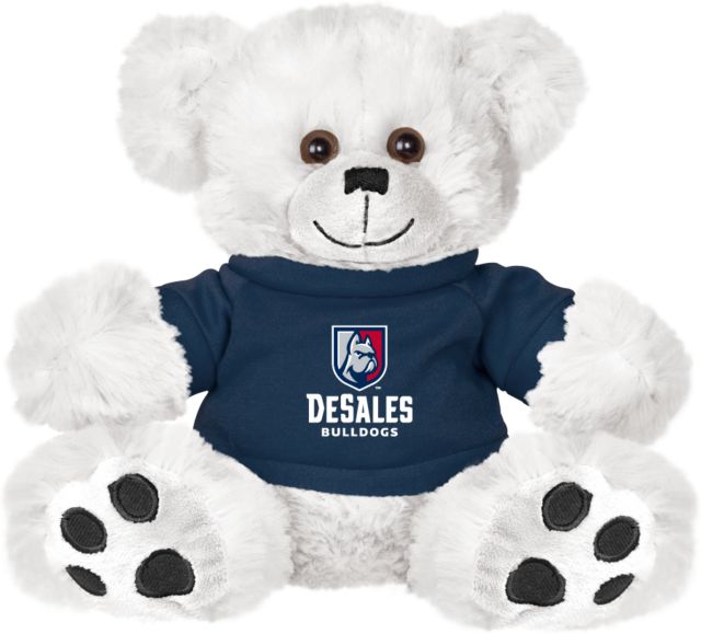 DeSales Plush Big Paw 8 1/2 inch Bear w/ Shirt Primary Logo - ONLINE ONLY