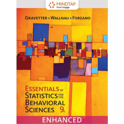 MindTap Psychology, 1 term (6 months) Instant Access, Enhanced for Gravetter/Wallnau/Forzano's Essentials of Statistics for the Behavioral Sciences