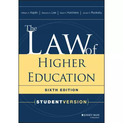 Law of Higher Education (Student Version)