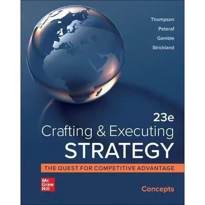 Crafting &amp; Executing Strategy (RRMCG)