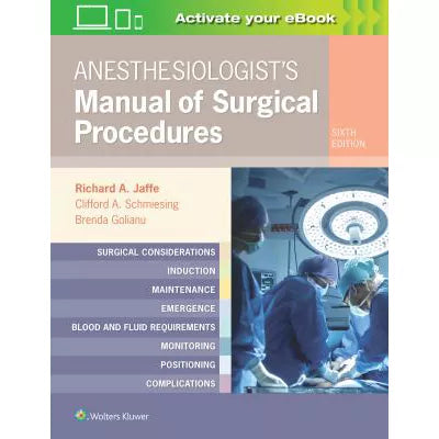 Anesthesiologist's Manual of Surgical Pro (w/BindInAccess)