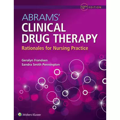 Abrams Clinical Drug Therapy